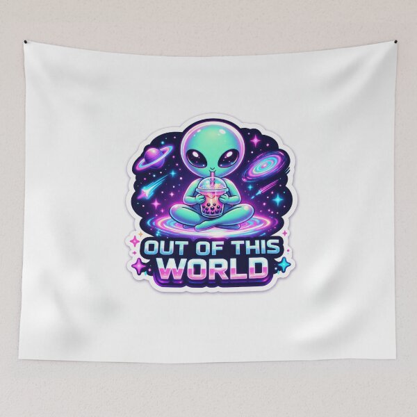 Item preview, Out of the world stickers  designed and sold by ZenGrowth4.