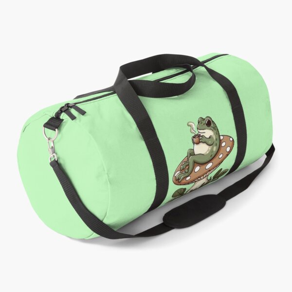 Item preview, Chill Frog on Mushroom – Whimsical Relax Design designed and sold by Dogandesighn.