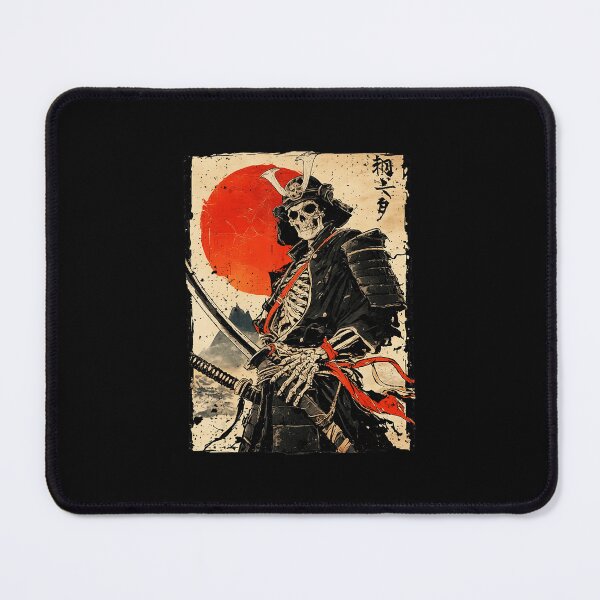 Item preview, Samurai Skeleton Japanese Ukiyo Style Warrior designed and sold by titanlevi.