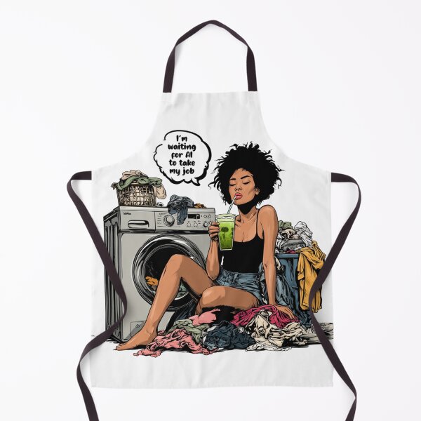 Item preview, AI Take My Job - Funny Modern Housewife Gift designed and sold by KissMyBerry.
