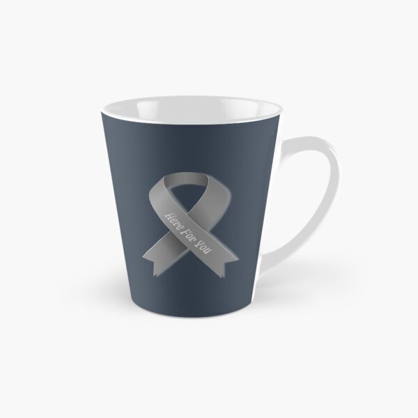 Item preview, Here for You Silver Ribbon – Mental Health Support Awareness designed and sold by Ivy-Triggs.