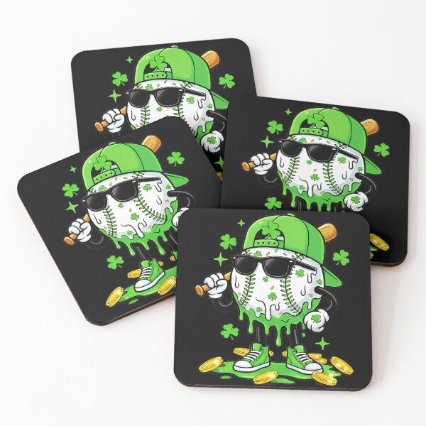 Item preview, Drippy Baseball Shamrock Funny St Patrick’s Day designed and sold by miaa-artistshop.