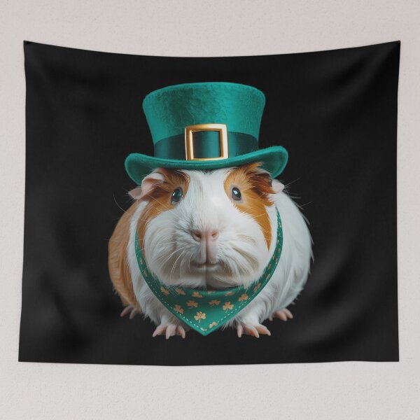 Item preview, St Patrick's Day Guinea Pig Pet Owner Lover Cute Irish Green designed and sold by Formatage.
