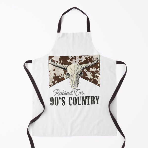 Item preview, Raised On 90s Country Western Bull Skull Music Lover designed and sold by RDGNR.