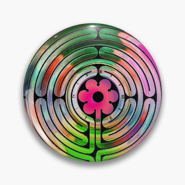 Item preview, Meditation Labyrinth – Mindfulness Journey, Inner Peace & Spiritual Path Art designed and sold by ArtsyExplorer.