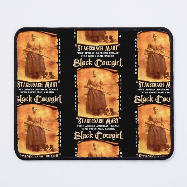 Item preview, Stagecoach Mary Black Cowgirl African American Cowboy designed and sold by RDGNR.