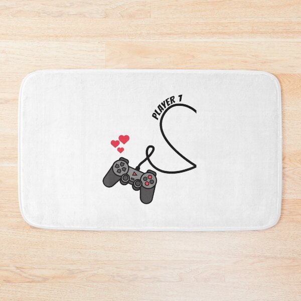 Item preview, Player 1 Heart Gamer Couple Matching Love  designed and sold by FGTV2021.