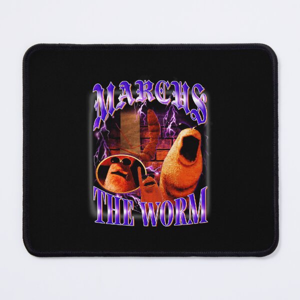 Item preview, Marcus The Worm Funny Absurd Meme designed and sold by tadmercado.