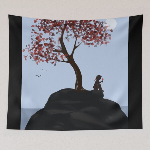 Item preview, Red Flower designed and sold by Nightflyer Art.