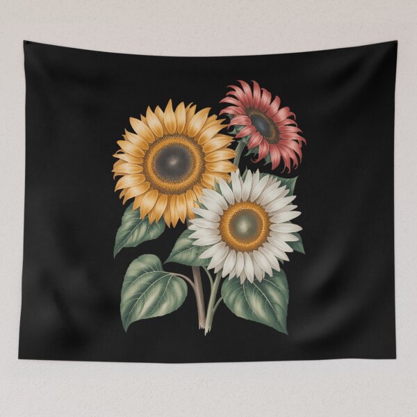 Item preview, Sunflower Flowers Summer Wildflower Boho designed and sold by Formatage.