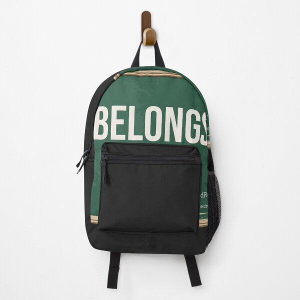 Item preview, Belongs. — Chalkboard Teacher T-Shirt | EdRebel™ Tardy Bell Collection designed and sold by EdRebel.