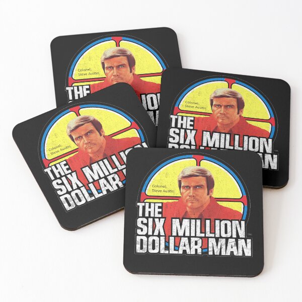 Item preview, The Six Million Dollar Man Logo Colonel Steve Áutin designed and sold by Quencmnrmay.