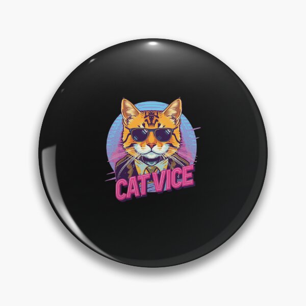 Item preview, cat vice miami vibe designed and sold by ELdante.