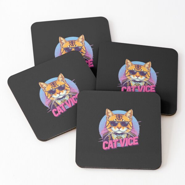 Item preview, cat vice miami vibe designed and sold by ELdante.