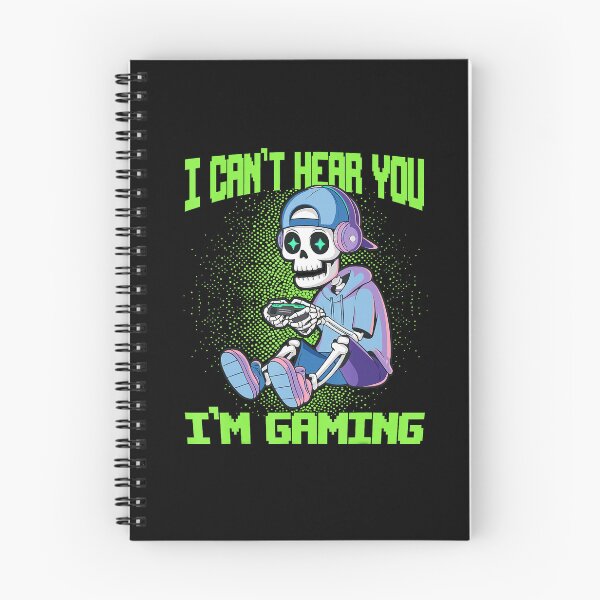 Item preview, I Can't Hear You I'm Gaming Skeleton Gamer Meme designed and sold by FGTV2021.