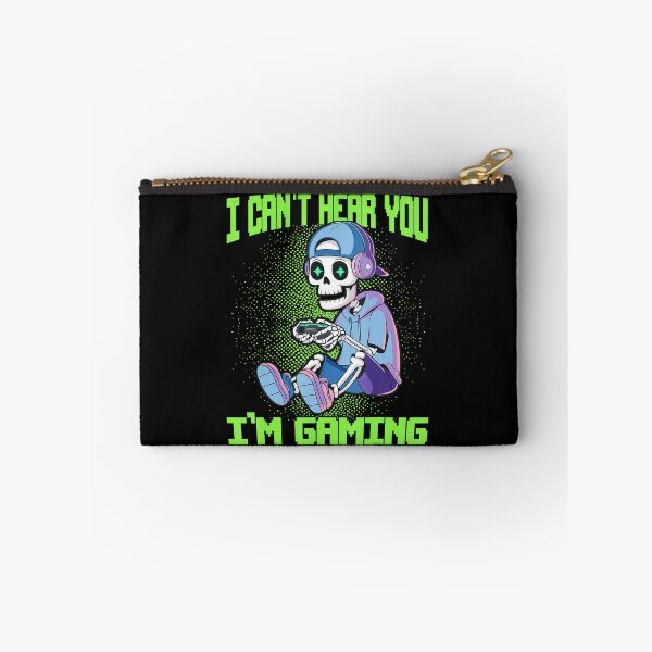 Item preview, I Can't Hear You I'm Gaming Skeleton Gamer Meme designed and sold by FGTV2021.