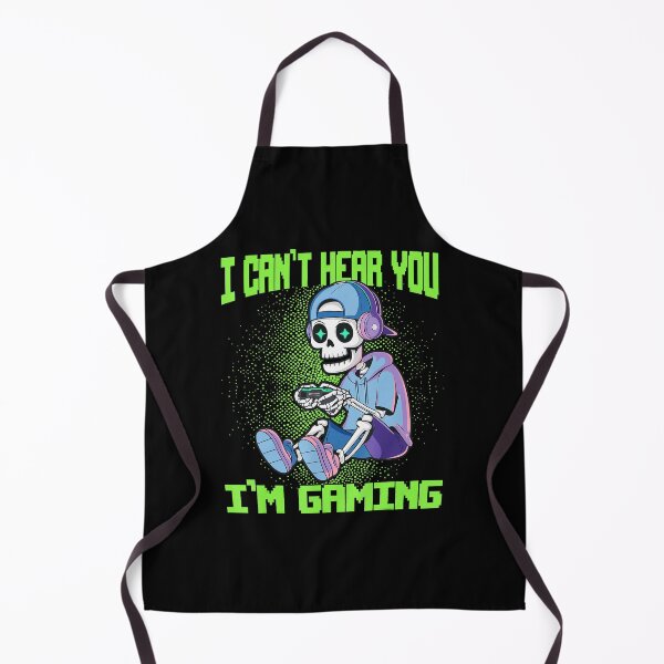 Item preview, I Can't Hear You I'm Gaming Skeleton Gamer Meme designed and sold by FGTV2021.