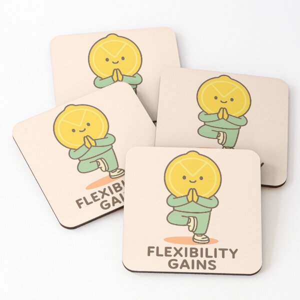 Item preview, Flexibility Gains Lemon – Yoga Pose designed and sold by Aloloco.