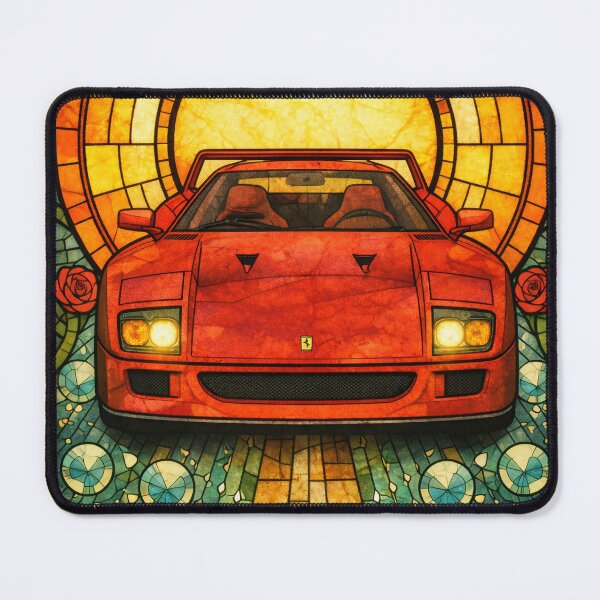 Item preview, Ferrari F40 Stained Glass designed and sold by aliigal.