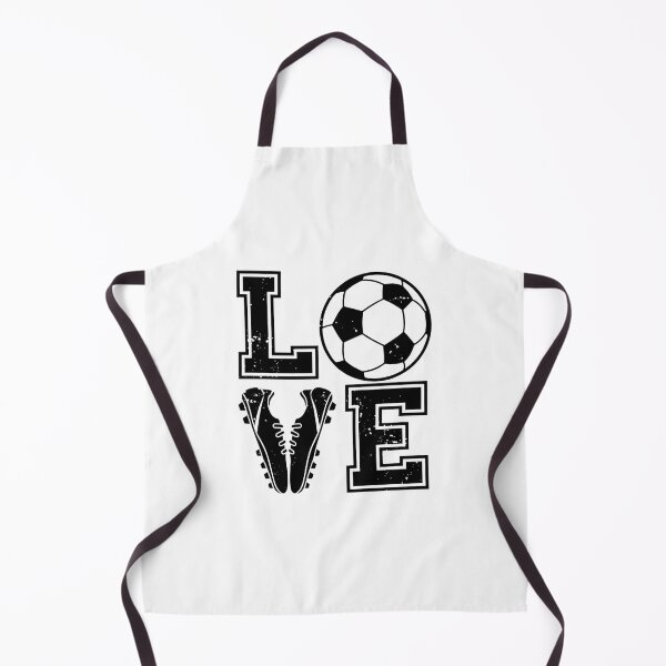 Item preview, LOVE Soccer Retro Typography designed and sold by dudelinart.