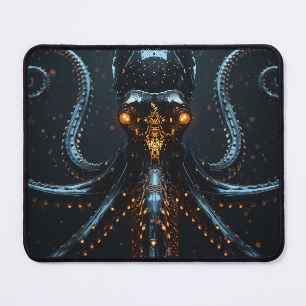 Item preview, Obsidian Kraken - Golden Deep Sea designed and sold by THEARTCURATİON .