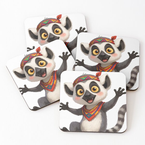 Item preview, Adorable maki from Mayotte designed and sold by Zenvy1.