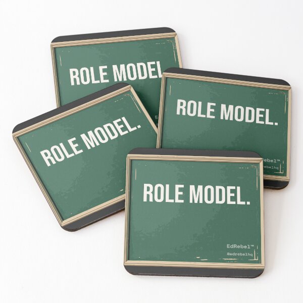 Item preview, Role Model. — Chalkboard Teacher T-Shirt | EdRebel™ Tardy Bell Collection designed and sold by EdRebel.