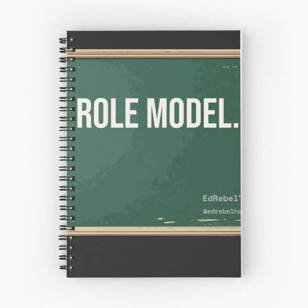 Item preview, Role Model. — Chalkboard Teacher T-Shirt | EdRebel™ Tardy Bell Collection designed and sold by EdRebel.