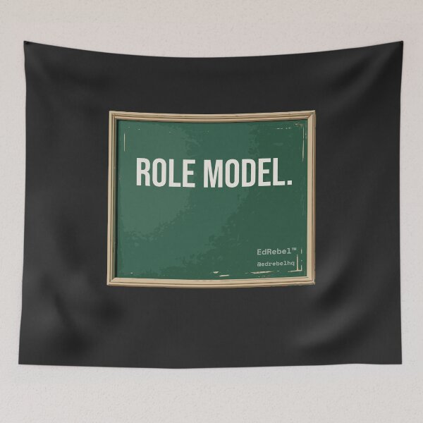 Item preview, Role Model. — Chalkboard Teacher T-Shirt | EdRebel™ Tardy Bell Collection designed and sold by EdRebel.