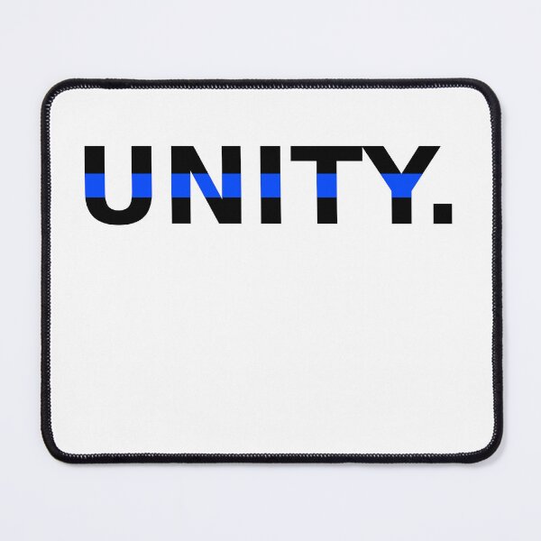 Item preview, Unity – Thin Blue Line Design | Police & Emergency Services | Unity & Strength designed and sold by Lineforge by BehrfectMoments.