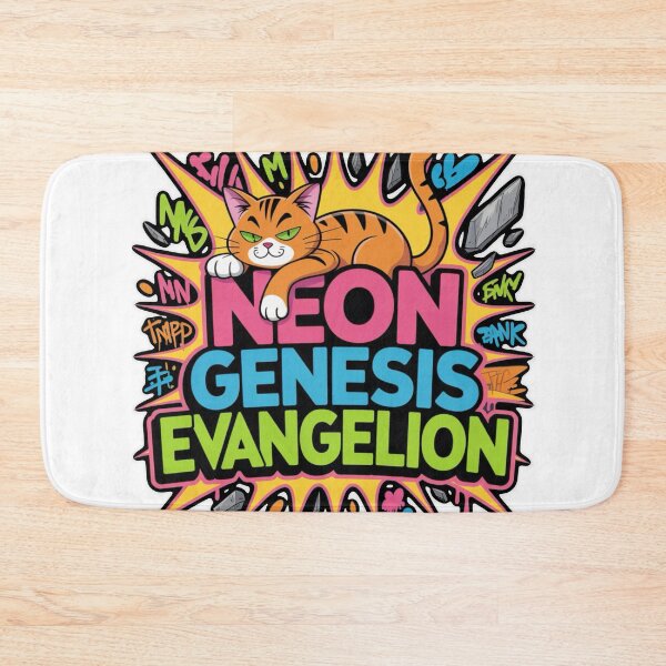 Item preview, Neon Genesis Explosion Graffiti – Punk Comic Anime Typography Design designed and sold by Dospart.