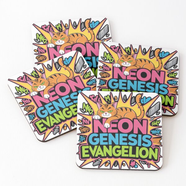 Artikelvorschau, Neon Genesis Explosion Graffiti – Punk Comic Anime Typografie-Design entworfen und verkauft von Dospart.