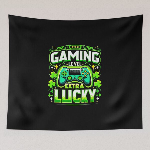 Item preview, Gaming Level Extra Lucky St Patricks Day Gamer designed and sold by FGTV2021.
