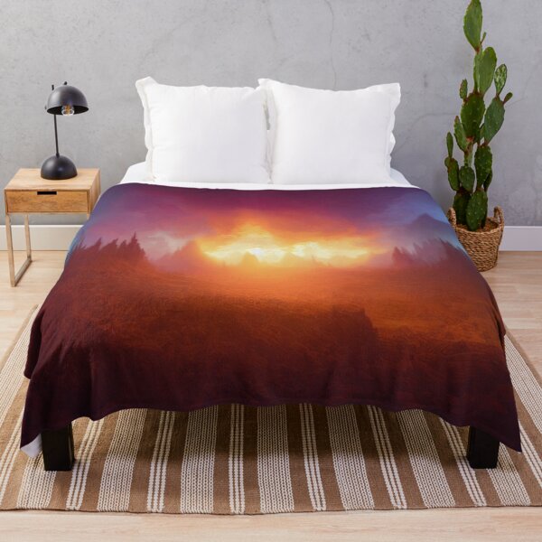 Item preview, Surreal firescape full of light and color – Dramatic Fantasy Worldscape designed and sold by FotoworldEdel.