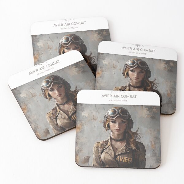 Item preview, Female fighter Avier pilot called Anna designed and sold by AvierAero.
