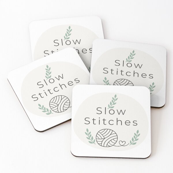 Item preview, Slow Stitches cosy crochet & yarn craft design designed and sold by SipAndStitchCo.