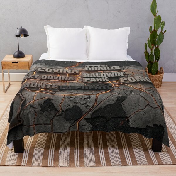 Item preview, San Gabriel Valley California Iron Geography  designed and sold by Uniqueartai.