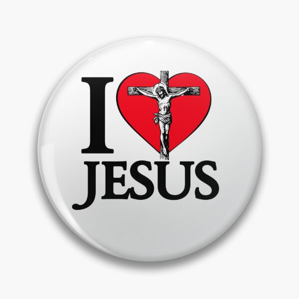 Item preview, I Love Jesus Jesus Christ  designed and sold by Thread&Fable.