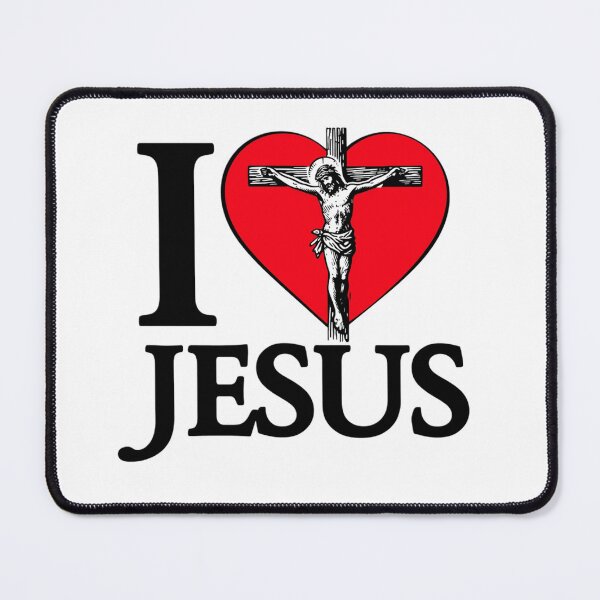 Item preview, I Love Jesus Jesus Christ designed and sold by Thread&Fable.