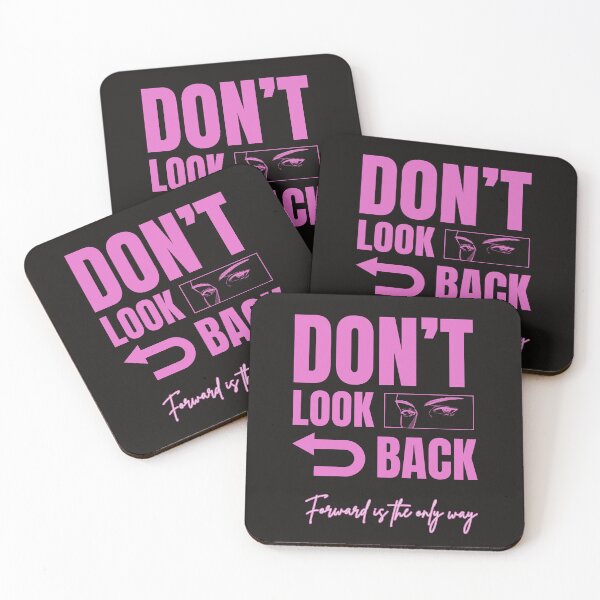 Item preview, Don’t Look Back Move Forward Motivational Quote designed and sold by Saira Rizwan.
