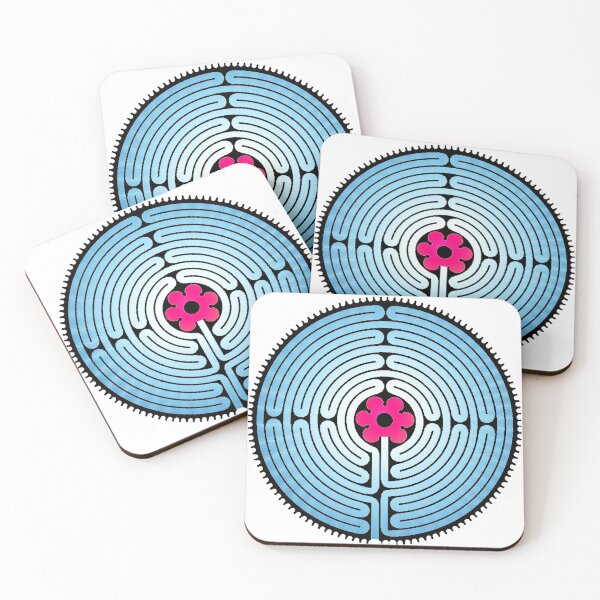 Item preview, Meditation Labyrinth – Inner Peace & Spiritual Path Art designed and sold by ArtsyExplorer.