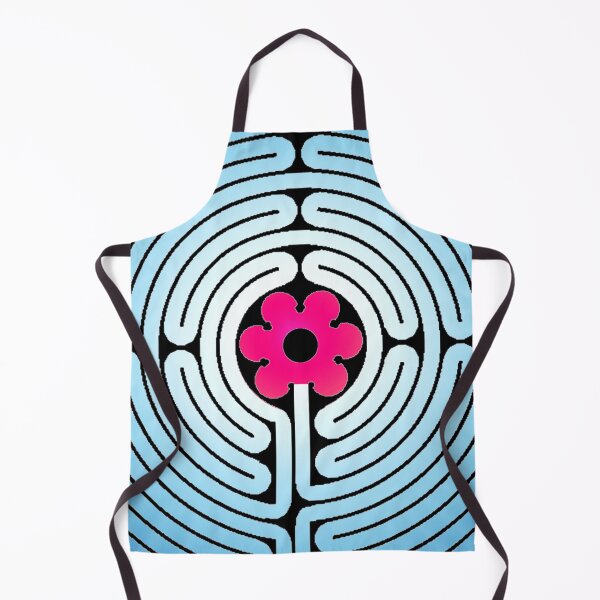 Item preview, Meditation Labyrinth – Inner Peace & Spiritual Path Art designed and sold by ArtsyExplorer.