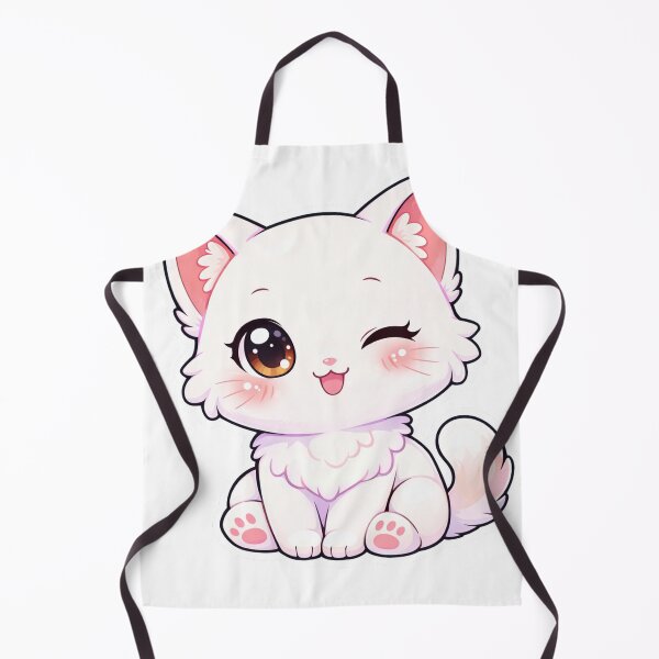 Item preview, Charming Kawaii Anime Cat Sticker - Stay Pawsitive designed and sold by WorkVibe Studio.
