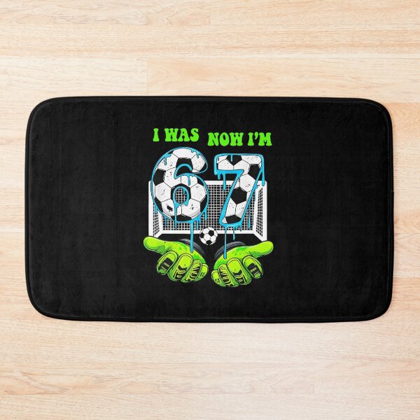 Item preview, I Was 6 Now I’m 7 Soccer Birthday Boy Funny  designed and sold by gladysenglish.