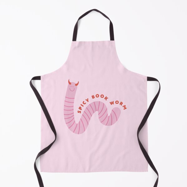 Item preview, Spicy Book Worm Devilish Pink Worm designed and sold by BrownHorse90s.
