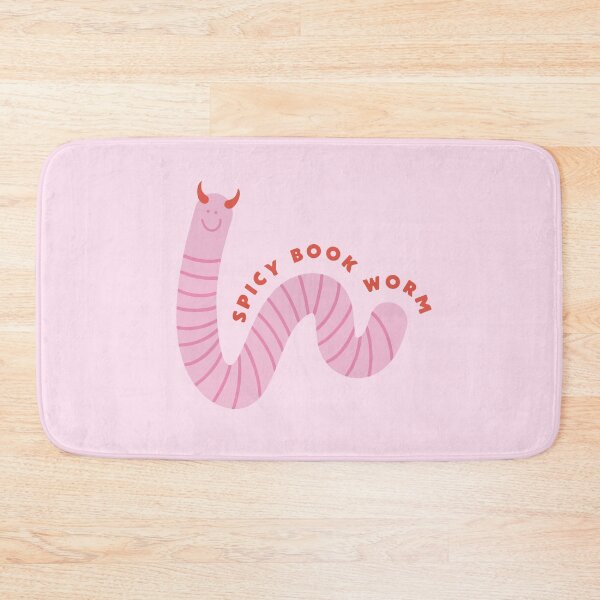Item preview, Spicy Book Worm Devilish Pink Worm designed and sold by BrownHorse90s.