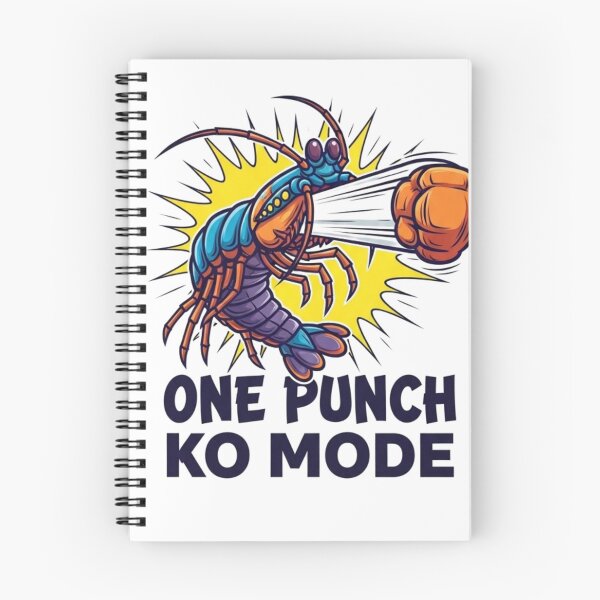 Item preview, Mantis Shrimp One Punch KO Mode Gamer Design designed and sold by BoldBrushfine.