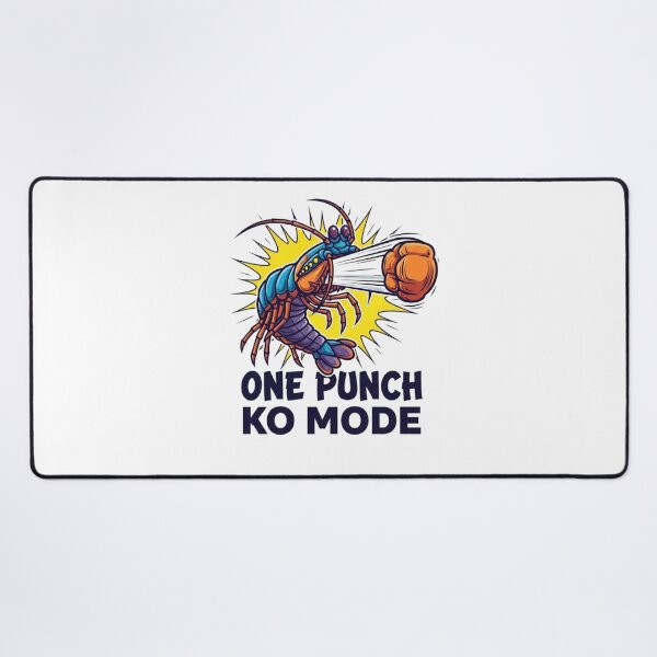 Item preview, Mantis Shrimp One Punch KO Mode Gamer Design designed and sold by BoldBrushfine.