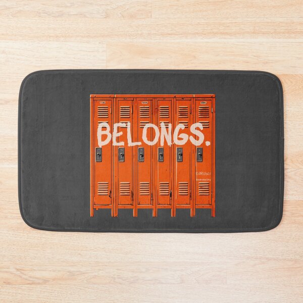 Item preview, Belongs. — Locker Teacher T-Shirt | EdRebel™ Tardy Bell Collection designed and sold by EdRebel.