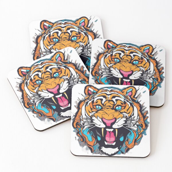Item preview, Graffiti Tiger design designed and sold by Bad7Wear.